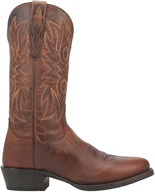 Dan Post Mens Cottonwood Embroidered Round Toe Casual Boots Mid Calf - Brown