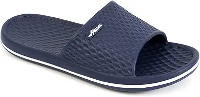 FUNKYMONKEY Mens Bathroom Shower Slippers Indoor Home Beach Non Slip Sandal