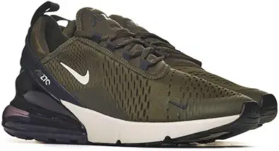 Nike Air Max 270 Men's Shoes (AH8050-303, Cargo Khaki/Obsidian/Light Bone) Size 9.5