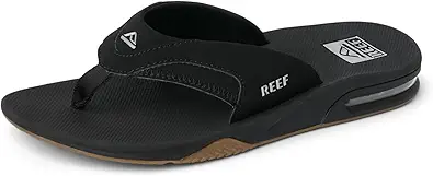REEF Fanning Men's Bottle Opener Flip Flop, Arch Support, Durable Outsole, Water Friendly