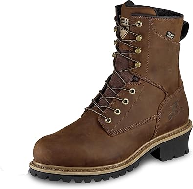 Irish Setter, Mesabi, MenÔÇÖs, 8", Waterproof, Soft Toe, Logger Boot