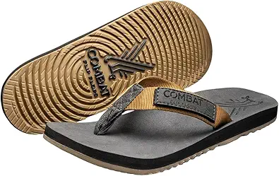Combat Flip Flops Men's Coyote Floperator Ergo