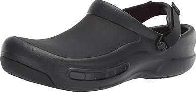 Crocs Unisex-Adult Bistro Pro Work LiteRide Clog, Black, 15 Women/13 Men