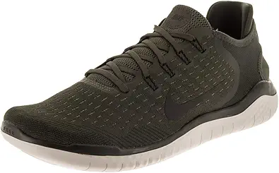 Nike Men's Free Rn 2018 Running Shoe (10.5, Cargo Khaki/Black-Sequoia)