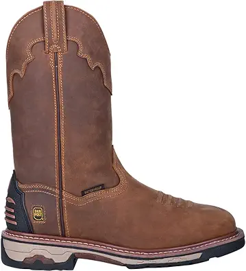 Dan Post Mens Blayde Waterproof Steel Toe Work Safety Shoes Casual - Brown - Size 10.5 D