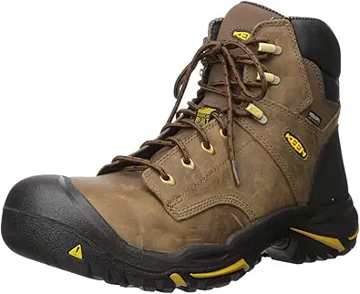 KEEN Utility Men's MTVernon 6" Steel Toe Waterproof Work Boot