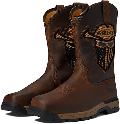 ARIAT Men's Rebar Flex Western Venttek Incognito Work Boot