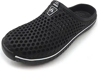 Amoji Unisex Garden Clogs Shoes Slippers Sandals AM1702