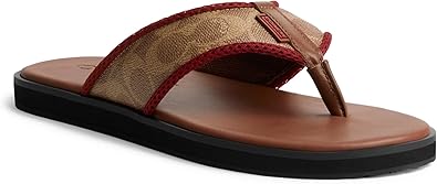 Coach Men's Signature Flip Flop