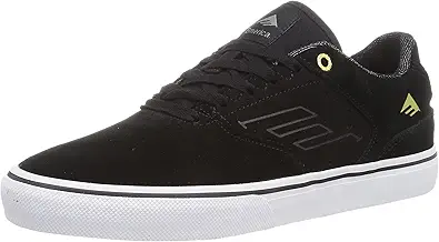 Emerica Men's Skate Shoe, Black/Gold/White, 9.5