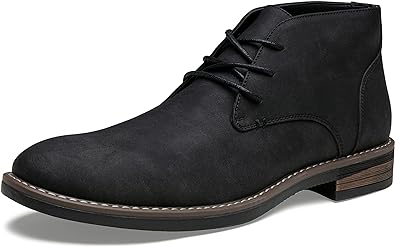 Jousen Men's Chukka Boots Lace Up Desert Ankle Boots Classic Causal Dress Boots for Men