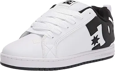 DC Men's Court Graffik Casual Low Top Skate Shoe Sneaker