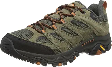 Merrell Men's Walking Hiking Shoe, Olive, 10.5