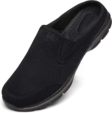 INMINPIN Unisex Slippers Casual Clog House Shoes Comfort Slip-On Walking Mules with Indoor Outdoor Anti-Skid Sole for Men and Women