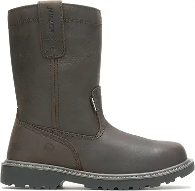 Wolverine Men's Floorhand 10" Waterproof Wellington Boot, Dark Brown, 11