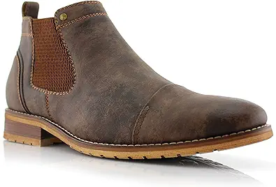 Ferro Aldo Sterling MFA606325 Mens Casual Chelsea Slip on Ankle Boots