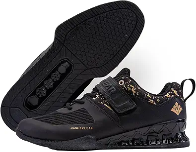MANUEKLEAR Deadlift Shoes, Strong Anti-Slip Lifting Shoes for Men, Professional Training Weightlifting Shoes for Men and Women, Squat Shoes for Powerlifting with Rubber Non-Slip Sole