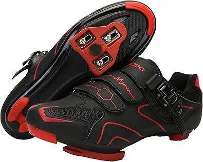 Unisex Cycling Shoes Compatible with pelaton Indoor Road Bike Riding Shoes for Men and Women Delta Cleats Clip Outdoor Pedal