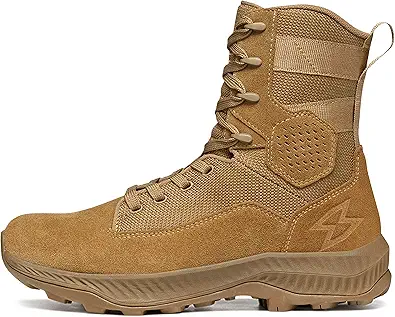 GARMONT T8 Falcon Combat Tactical Boots for Men and Women, Military, Army, Air Force, AR670-1 Compliant Footwear, Suede Leather, Lightweight and Breathable