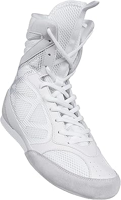 CORE Boxing Shoes - Lightweight Boxing Shoes for Men & Women - Boxing Training Shoes with High Support ÔÇô High Traction Boxing Boots - Breathable Lace Up Boxer Shoes ÔÇô Mens Kickboxing Shoes