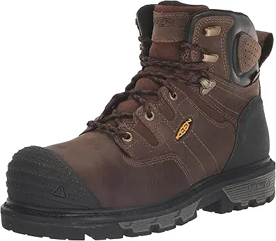 KEEN Utility Men's CSA Camden 6ÔÇØ Composite Toe Waterproof Heavy Duty Work Boots