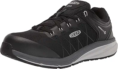 KEEN Utility Men's Asheville Low Alloy Toe ESD Work Shoe