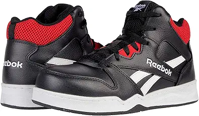Reebok Work BB4500 Work Men's Boot, 10 D(M) US, Black-Red