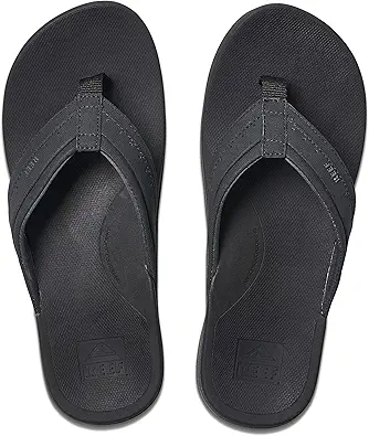 REEF Ortho-Spring Men's Flip Flop, Arch Support & Soft Cushion Footbed