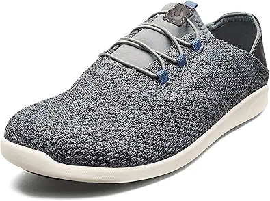 OLUKAI Alapa Li Men's Athletic Sneakers, Breathable Mesh & Moisture-Wicking Design, No Tie Laces, Lightweight & Supportive